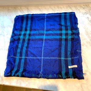 Plaid Burberry Scarf